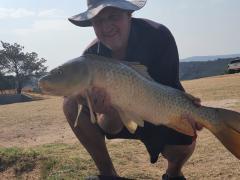 Zelpy I went to a place called Zelpy and caught this carp which weighed 6Kg I am certainly going back ther