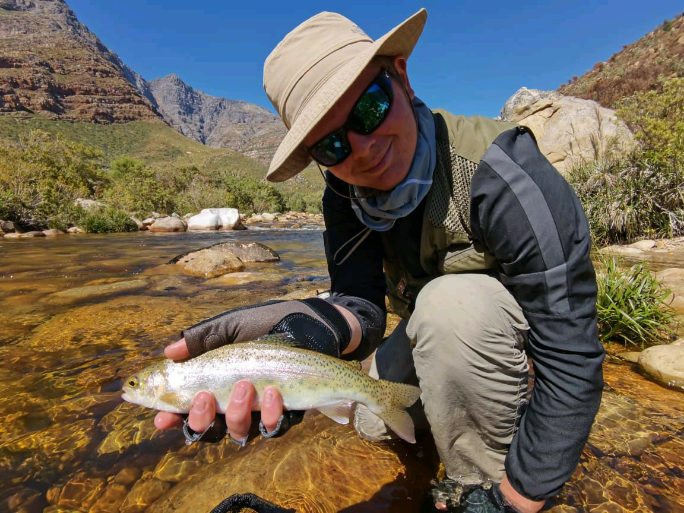 1604294877243 Beautiful rainbow on the Smalblaar river. Caught about 12 of them
