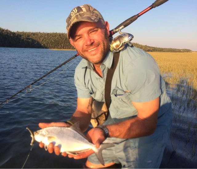 1615569713041.7239 This little juvenile Garrick fell for a goby imitation soft plastic. Released