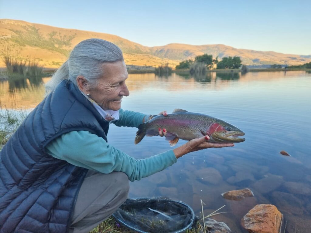 Verlorenkloof still A beautiful fish caught and released at Verlorenkloof – it only counts on flyVerlorenkloof sti